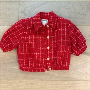 L'AGENCE Vibrant Red Outerwear